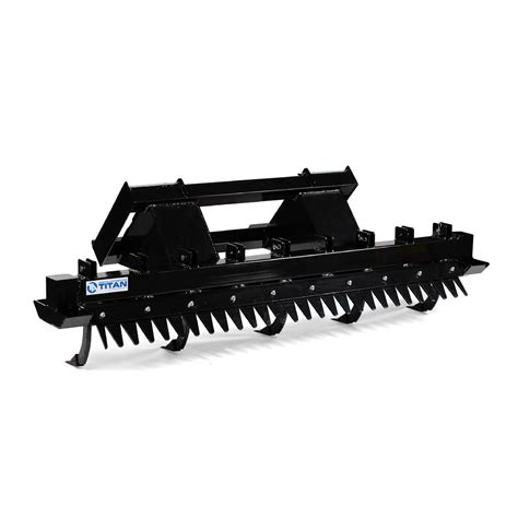 skid steer scarifier ripper attachments